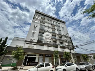 Fachada de um prédio residencial em Lajeado, Brasil.