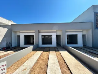 Fachada externa de um imóvel residencial em Lajeado, Brasil.
