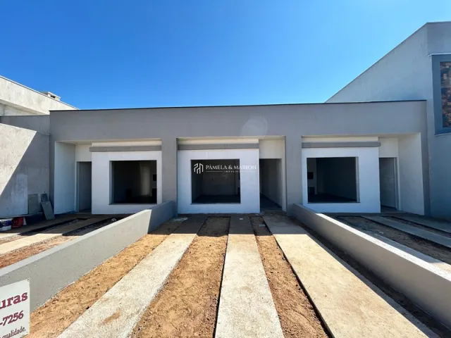 Fachada externa de um imóvel residencial em Lajeado, Brasil.