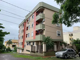 Fachada de um prédio residencial em Lajeado, Brasil.