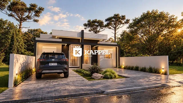 Casa geminada com 2 dormitórios