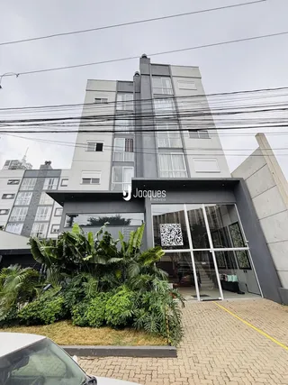 Fachada de um prédio residencial em Lajeado, Brasil.