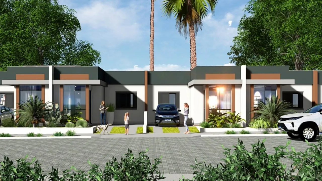 Casa geminada com 2 dormitórios, foto 1