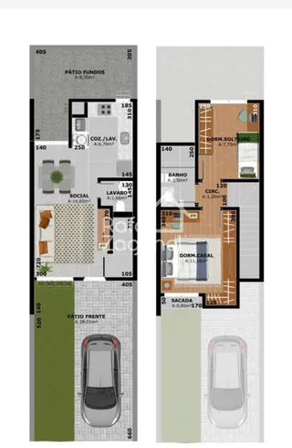 Sobrado com 2 dormitórios, foto 2