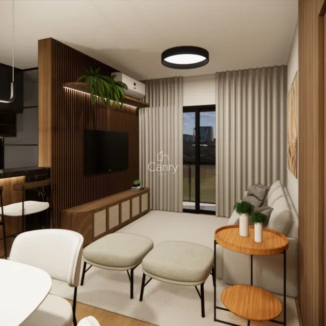 Apartamento com 1 dormitório