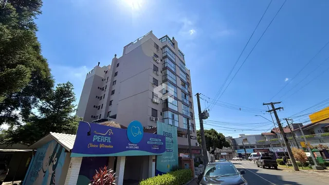 Fachada de um prédio residencial em Lajeado, Brasil.