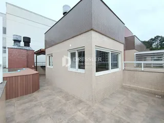 Fachada de uma residência em Lajeado, Brasil.