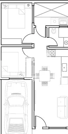 Casa geminada com 2 dormitórios, foto 2