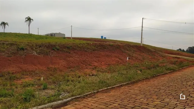 Vista da paisagem de uma colina com vegetação e estrada no Brasil.