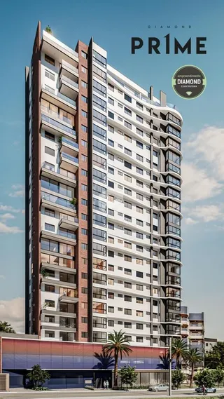 Fachada de um prédio residencial em Lajeado, Brasil.