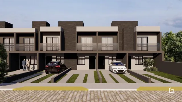 Fachada de um imóvel residencial em Lajeado, Brasil.