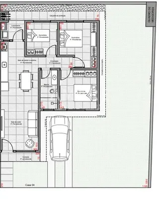 Casa geminada com 3 dormitórios, foto 4