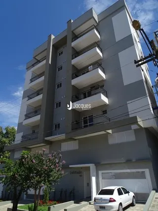 Fachada de um prédio residencial em Lajeado, Brasil.