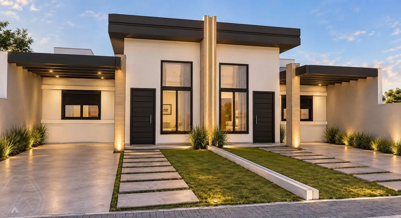 Casa geminada com 2 dormitórios, foto 1
