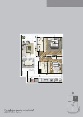 Apartamento com 2 dormitórios, foto 11