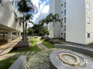 Fachada moderna de um edifício residencial em Lajeado, Brasil.