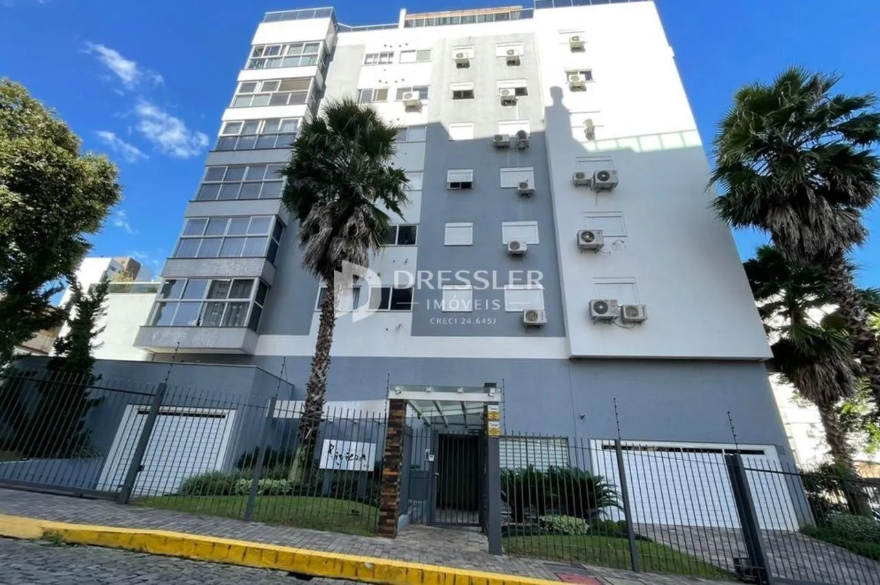 Fachada de um prédio residencial em Lajeado, Brasil.