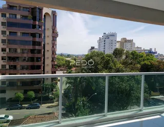Vista da varanda de um apartamento em Lajeado, Brasil.