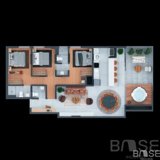 Apartamento com 3 dormitórios, foto 2