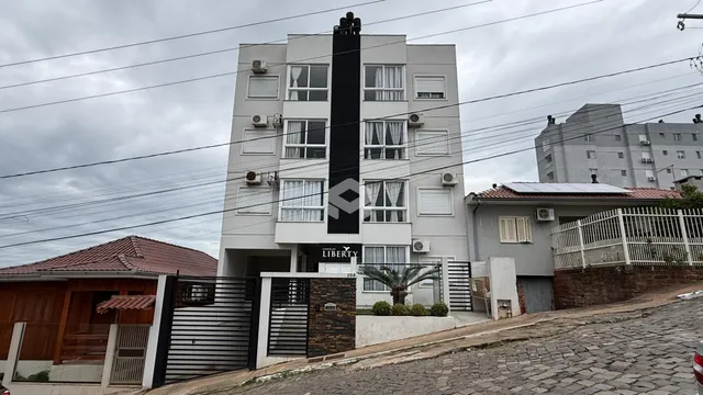 Fachada de um prédio residencial em Lajeado, Brasil.