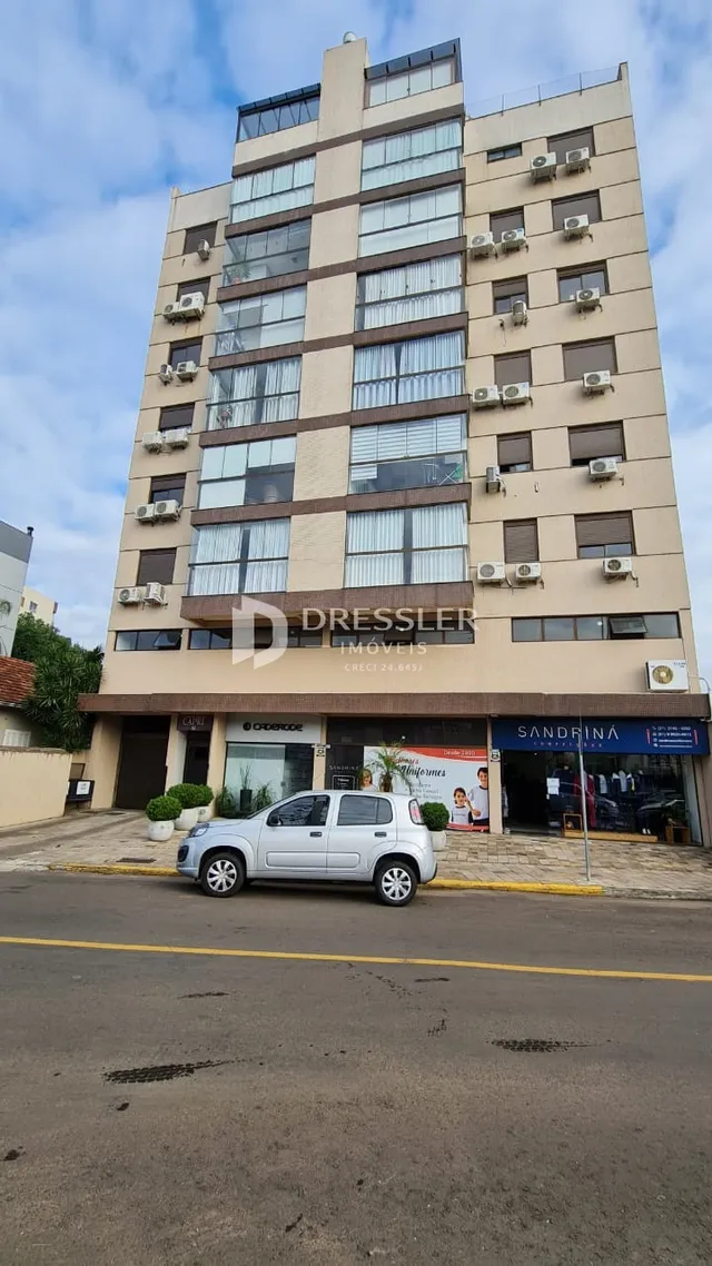 Fachada de um prédio residencial em Lajeado, Brasil.