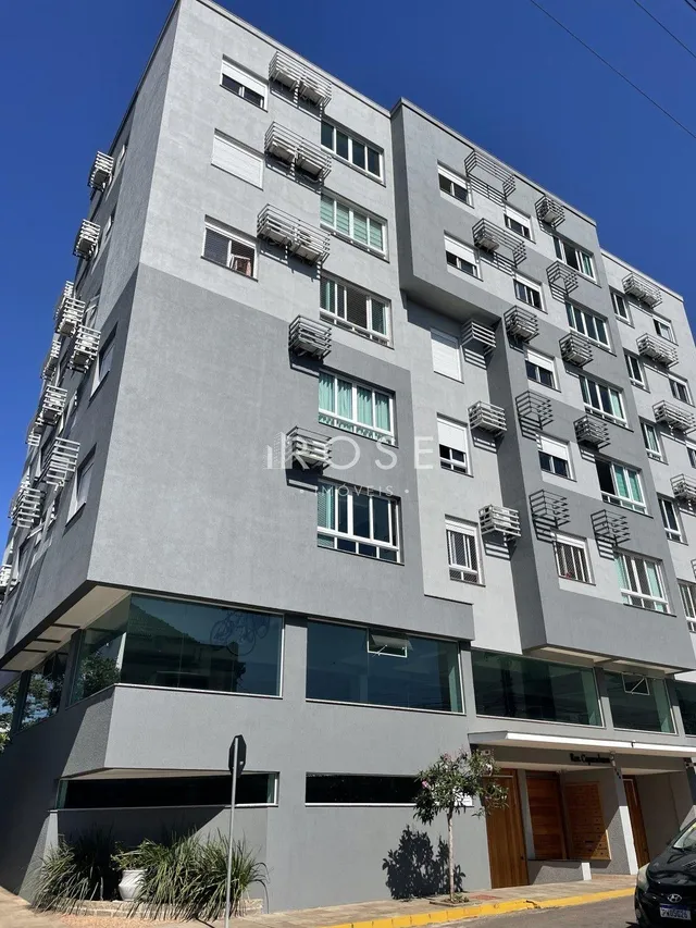 Fachada de um prédio residencial em Lajeado, Brasil.