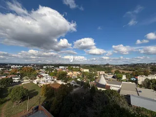 Vista aérea de uma área residencial em Lajeado, Brasil.