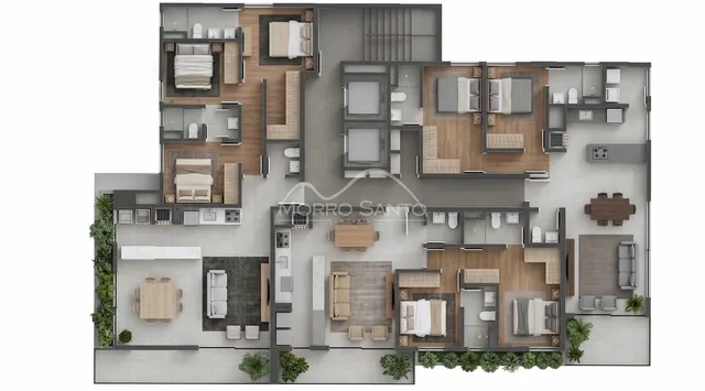 Apartamento com 3 dormitórios, foto 4
