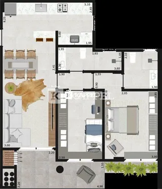 Apartamento com 2 dormitórios, foto 12