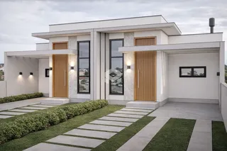 Casa geminada com 2 dormitórios, foto 1