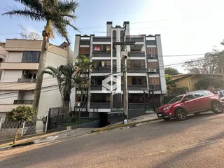 Fachada de um prédio residencial em Lajeado, Brasil.