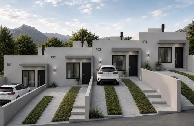 Casa geminada com 2 dormitórios