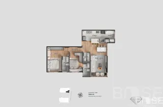 Apartamento com 2 dormitórios, foto 2