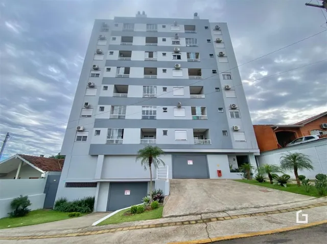 Vista externa de um prédio residencial em Lajeado, Brasil.