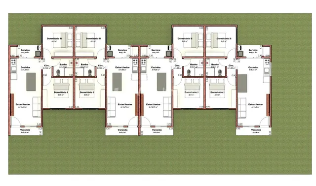 Casa geminada com 2 dormitórios, foto 4