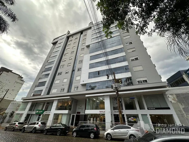 Fachada de um edifício residencial em Lajeado, Brasil.