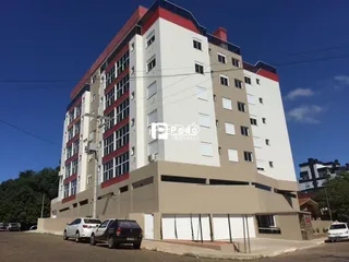 Fachada de um prédio residencial em Lajeado, Brasil.