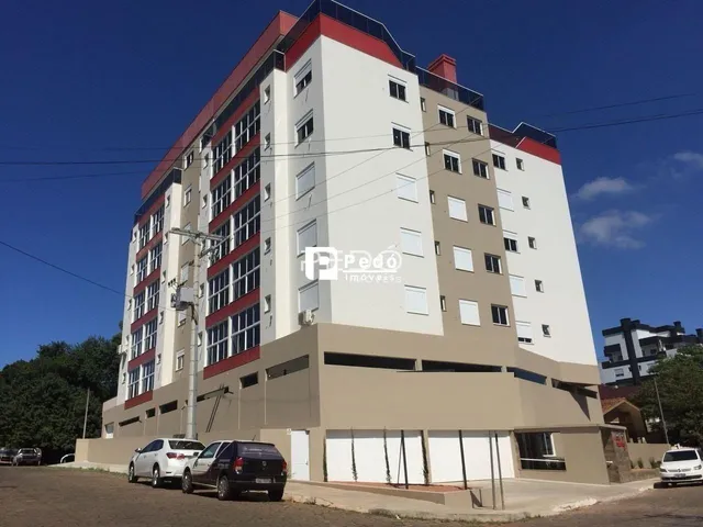 Fachada de um prédio residencial em Lajeado, Brasil.