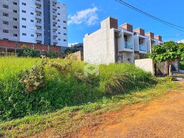 Vista externa de um imóvel com vegetação alta no primeiro plano.