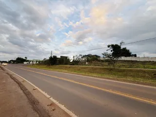 Vista da propriedade ao longo da estrada em Lajeado.