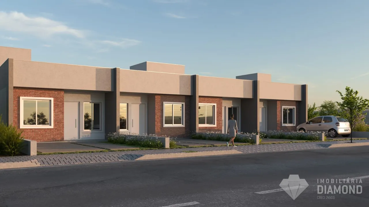 Casa geminada com 2 dormitórios, foto 1