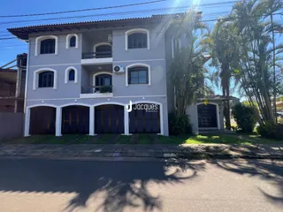 Fachada de uma casa em Lajeado, Brasil.