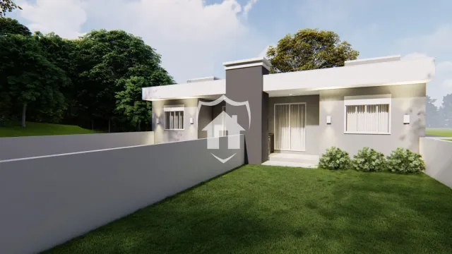 Casa geminada com 2 dormitórios