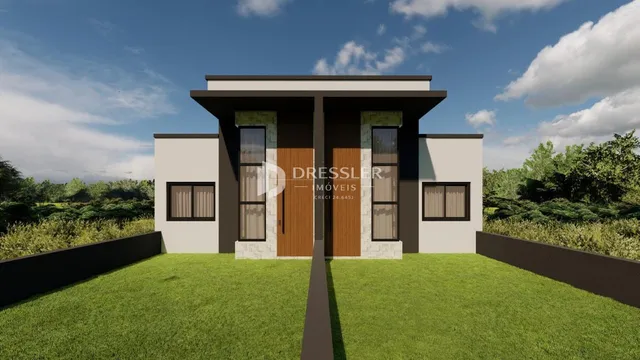 Casa geminada com 2 dormitórios