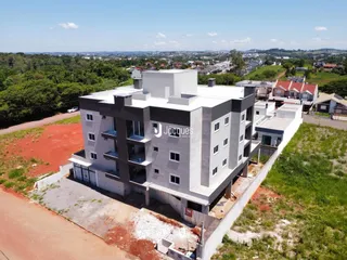 vista externa de um prédio residencial em construção em Lajeado, Brasil.
