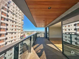 Vista da varanda de um apartamento em Lajeado, Brasil.