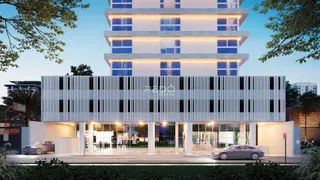 Fachada moderna de um prédio residencial em Lajeado.