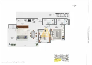 Apartamento com 2 dormitórios, foto 33