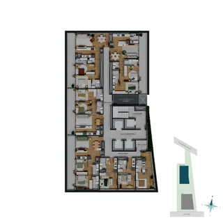 Apartamento com 2 dormitórios, foto 19