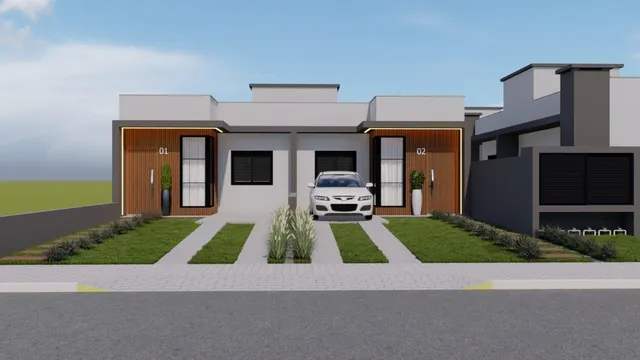 Casa com 2 dormitórios
